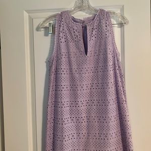Never worn Lilac eyelet dress Size 4
